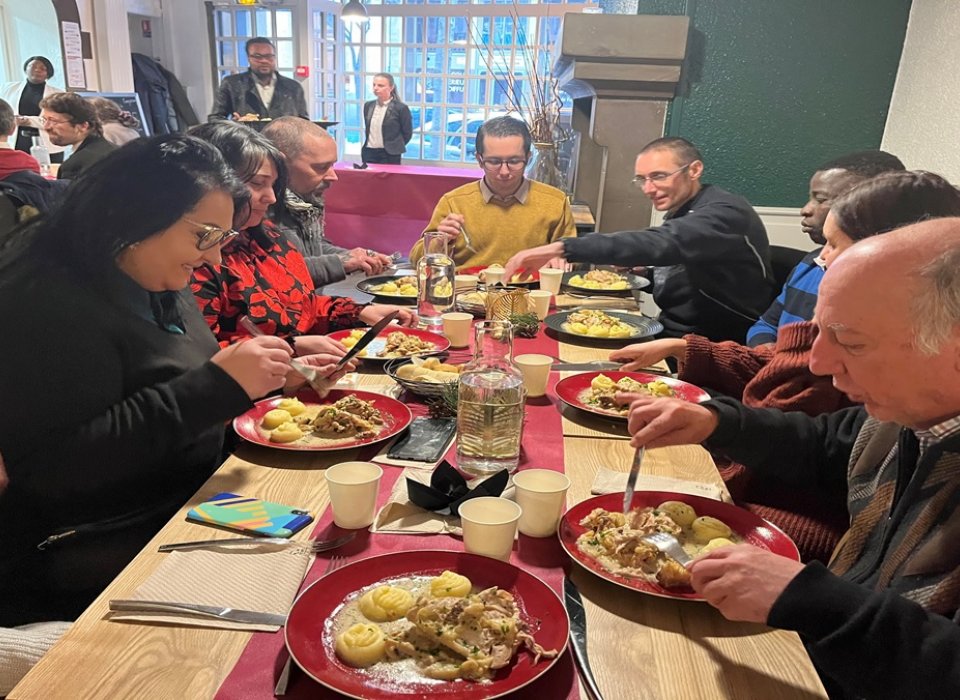 Repas solidaire à Toques Académie