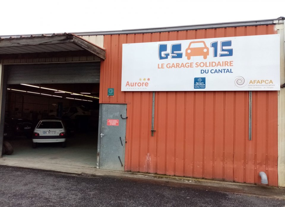 Inauguration du Garage solidaire à Aurillac